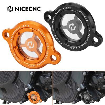 Motorcycle Transparent Oil Filter Cap Cover for KTM 390 Adventure 2020-2023 390 Duke 16-23 RC390 17-23 250 Adventure 2021-2023