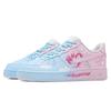 Nike Air Force 1 Magic Trail Lightweight Low top Skateboard Shoes Unisex Blue Pink CW2288-111(Team241-)