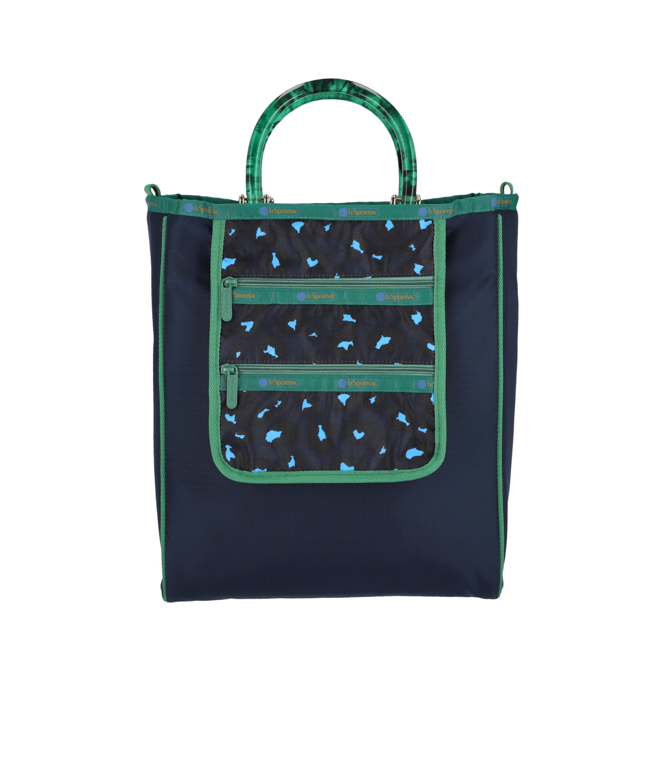 

Офіційна сумка LG 2 ZIP POCKET Navy Heart Leopard [LeSportsac] TOTE/1442 Жіноча