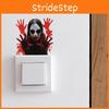 Halloween Blood Horror Hand Pvc Switch Sticker Wall Decal For Home Spaces Office