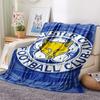 1pc leicester city Print Flannel Blanket, High quality Comfortable for All Seasons, Home Decor, Warmth and Comfort, Perfect for Christmas Gifts69