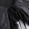 Sophisticated Sequins Quilted Cape False Collar Chinese Elegant Ruffled Lace Layering Shawl Clothing Accessory for Dress