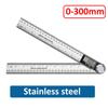2-in-1 Digital Angle Ruler Inclinometer Protractor Goniometer 360° Plastic/Stainless Steel Gauge Angle finder Measurement Tool