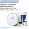 EATBALE Replacement Parts Compatible with Deebot N20 N20 Plus N20 Pro Plus Robot Vacuum Main Side HEPA Microfiber Mop Roller Edge and Accessory Kit /
