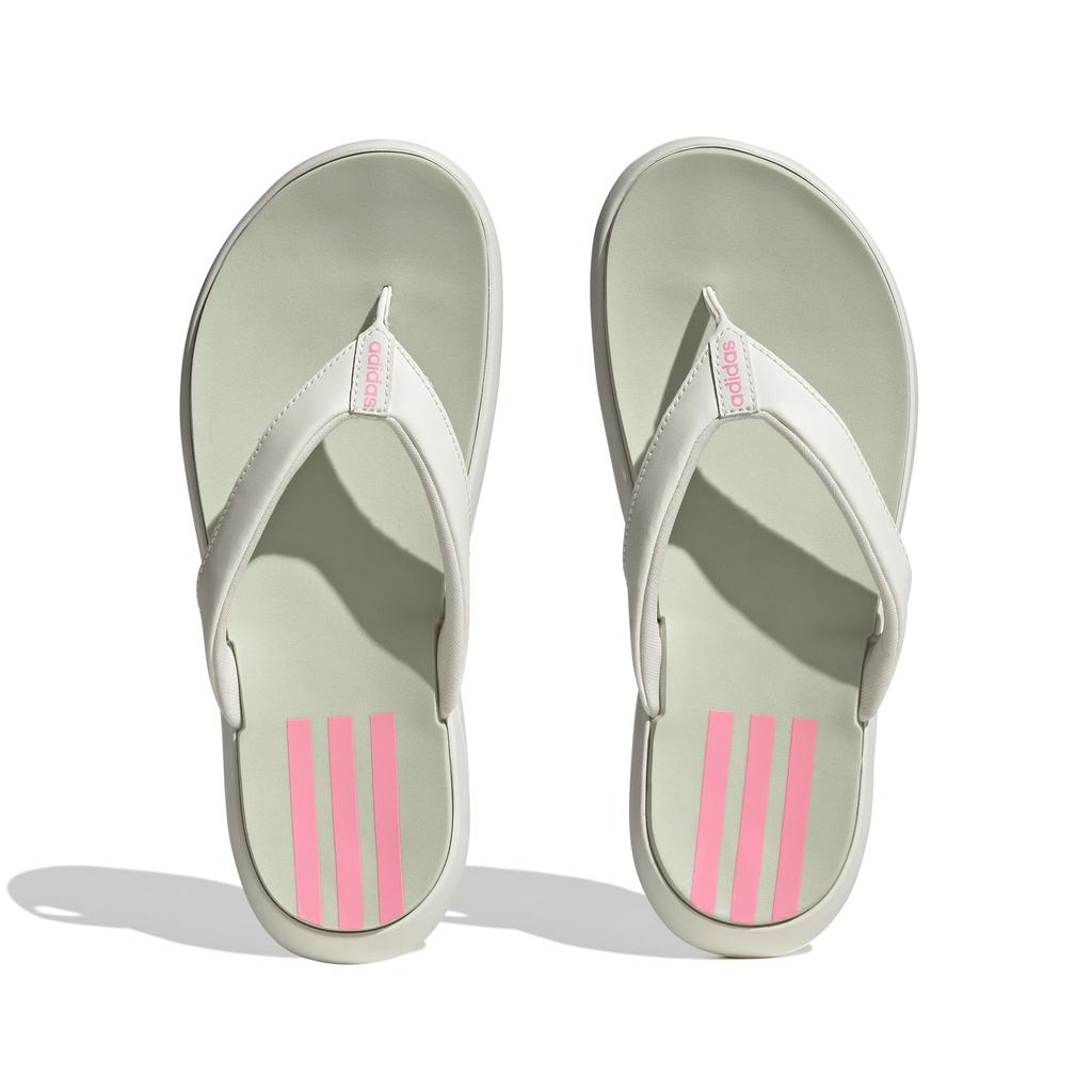 Adidas GTF03 Comfort Beach Green Size Cm Women's Sandals, Off-White/Beam Pink/Linen (GY1825), 26.5