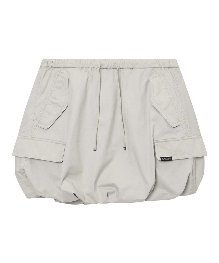 Syupeodeulai Women'S Cargo Balloon Mini Skirt Beige Sdflkcq51Beg