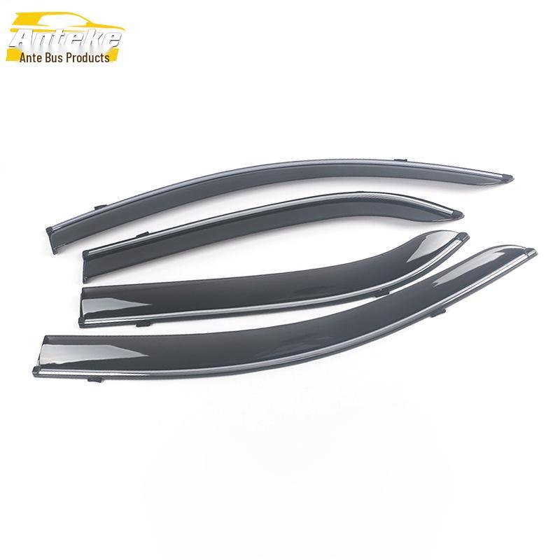 ORA Good Cat Rain Deflector & Sun Visor Trim with Bright Plastic Strip - Fits 21 Models