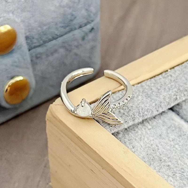 [Sweet Diamond Honey Talk] Girl'S Heart Sweet Pink Full Diamond Zir*****Pen Ring Butterfly Exquisite Premium Ring