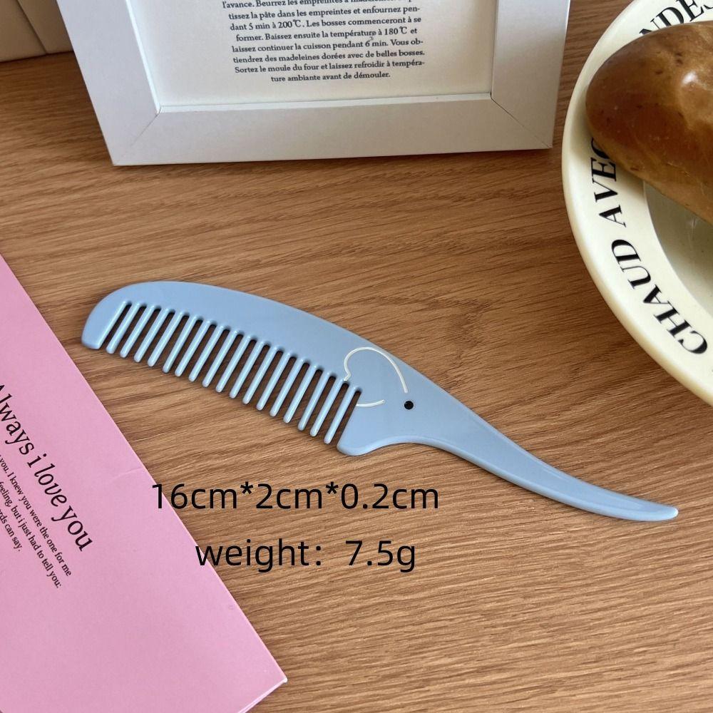 Wide Toothed Acetate Comb Fruit Design Barber Shop Comb Portable Hairdressing Comb  Women