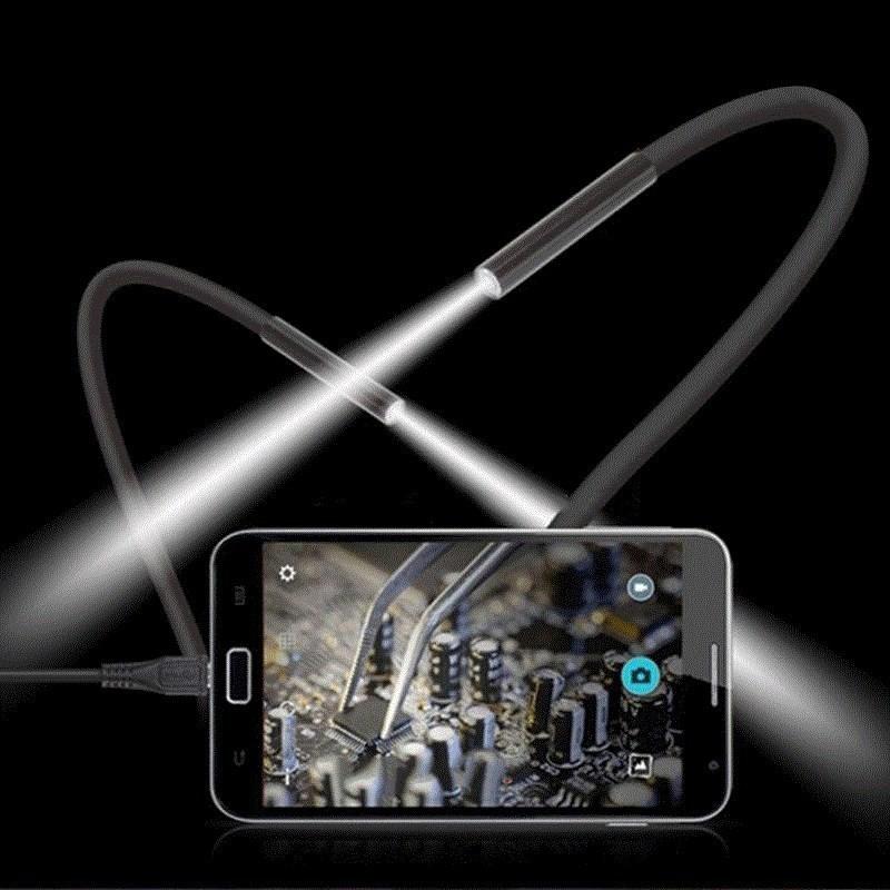Usb Borescope Endoscope With Phone Connection Portable Visual Inspection Tool