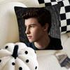 Migliore Federa per Cuscino Shawn Mendes Federa Quadrata alla Moda Camera da Letto Divano Stanza Decorazione Ins Tempo Libero