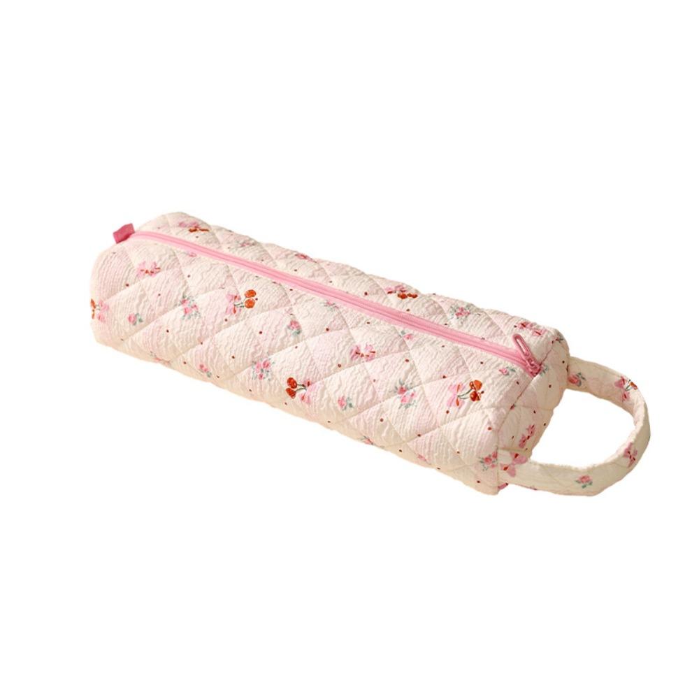 With Handle Hair Dryer Storage Bag Quilting Cotton Carrying Case New Curler Storage Bag  for Travel