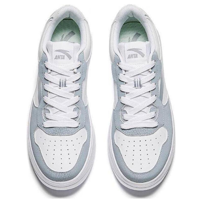 Anta Easy Low Top Sneakers Mens White Grey 912628011Q-5