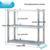 Miling Stainless Steel Wall-Mounted Shelf