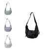 Trendy Casual Shoulder Bag For Women In White Purple Green And Black Fashionable Colors