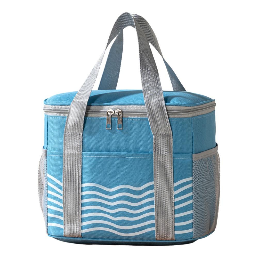 Waterproof Thermal Lunch Bag Large Capacity Food Thermal Tote Food Organizer Cooler Bag Office Use
