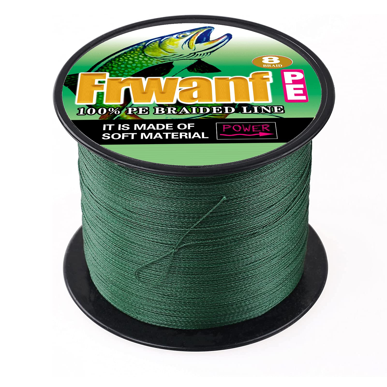 

Frwanf PE Fishing Line High Abrasion Low Elongation (100m, 150m, 200m, 300m, 500m, 1000m) (#1, 1.2, 1.5, 2, 2.5, 3, 3.5, 4, 5, 6, 7, 8, 9, 10)