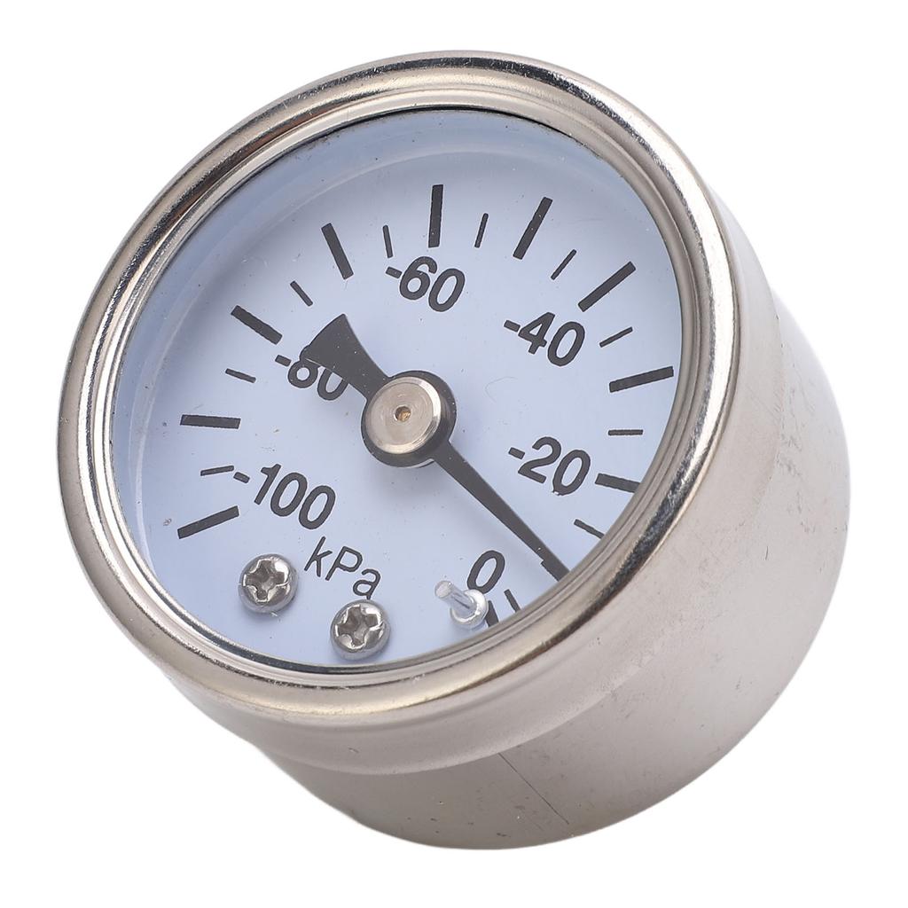 Vacuum Pressure Gauge 1 8in Stainless Steel Dial Liquid Filled Pneumatic Component