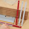 2Pcs Universal Rail Connector Kit For Woodworking Tracks & Miter Slots - Perfect For Router Tables And Table Saw Household Tool