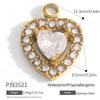 Heart Cat Dog Owl Oil Drop Ocean Style Pendants 18K Gold Plated Stainless Steel Charms Fashion Jewelry Gold Pendants