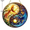 Fantastical Yin Yang Animal Light Catcher Round Acrylic, Novelty Home Decor, Perfect Durable for Bedroom, Store, Office, Kitchen, for Wall Decoration