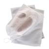 Drawstring Shoe Bags 11Pcs/Set 17*19cm Non-woven Cloth Portable Shoes Storage Bag White High Quality Practical