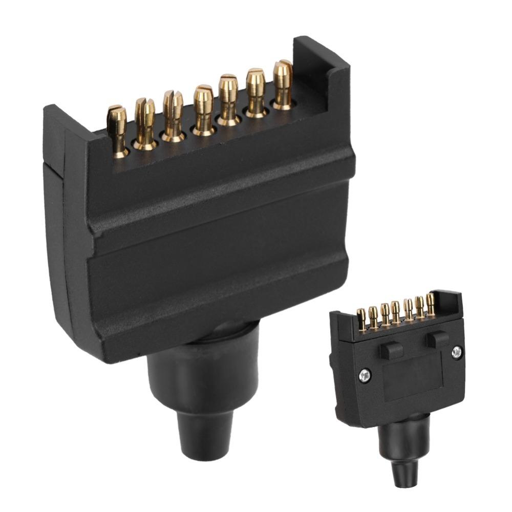 Australian Standard Trailer Socket Plug 7 Pin Caravan Trailer Connector  Road Transport