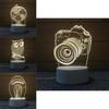 Owl Camera Globe Jellyfish 3d Night Light For School Nursery Corporate Gifts