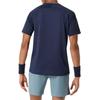 Asics Game Polo Breathable Ribbed Round Neck T-Shirt Men Tops 2041A379-400