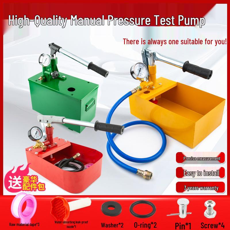 Manual Pressure Test Pump for PPR Water Pipes and Leak Detection