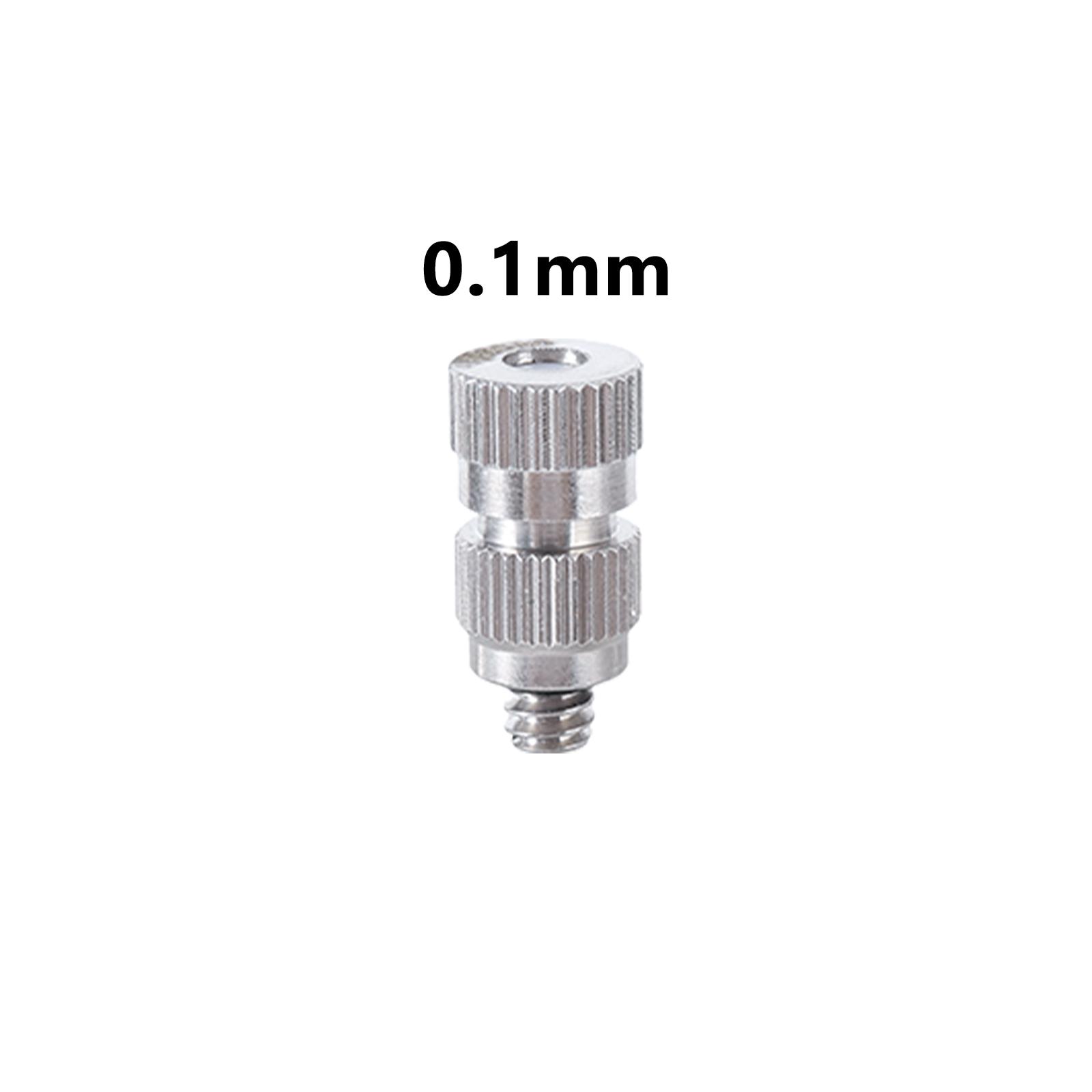

10Pcs High Pressure Misting Nozzle Fogging Sprayer Cooling Landscaping Watering Humidification Disinfection Atomizing Sprinkler