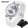 SANDA Top Luxury Fashion Sport Men's Watches Waterproof Quartz Watch Casual Wristwatch for Male Clock Relogio Masculino 3122