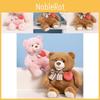 Sweet Heart Creative Bear Plush Doll Gift For Girlfriend Soft Cuddly Animal Stuffed