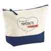 Makeup Bag - PLANETEE - Irreplaceable Mamounette - Large Size - Cotton - HD Printing