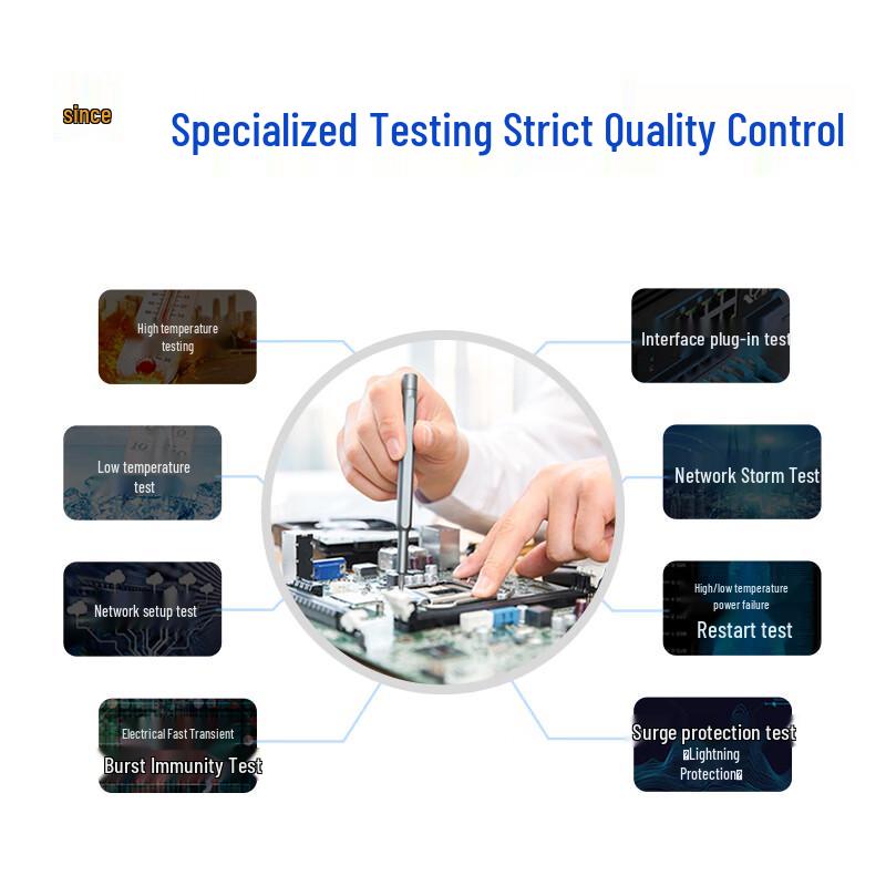 Huigu 100Mbps Fiber Optic Transceiver Kit