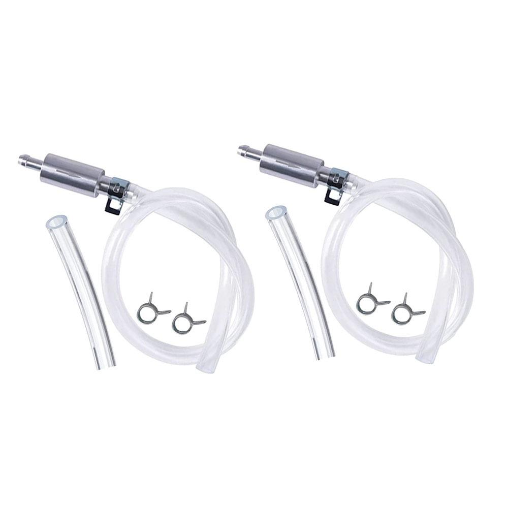 

2Pack with Clamps Hydraulic Brake Fluid Bleeder Motorcycle Clutch серебряный