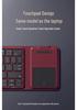 Portable Foldable Bluetooth Keyboard & Touchpad Set for Laptops, iPads, Tablets, Phones with Wireless Mouse
