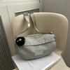 Large Capacity Fashionable Casual Bag Spring New Fashionable One Shoulder Crossbody Bag Korean Style Versatile Dumpling Bag Women's Bag