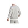 adidas Solid Color Crew Neck Pullover Long Sleeve Sweatshirt Men Sweatshirt Gray IJ6902