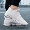 Scarpe Casual Bianche Uomo Rete Traspirante Scarpe Sportive Primavera Scarpe da Ginnastica da Uomo Slip-On Scarpe Leggere da Passeggio Scarpe da Ginnastica Bianche Uomo