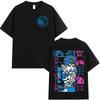 2026 Summer Anime Jojo Bizarre Adventure Johnny Joestar STEEL BALL RUN T Shirts Unisex Casual Harajuku Hip Hop Cotton T-shirt