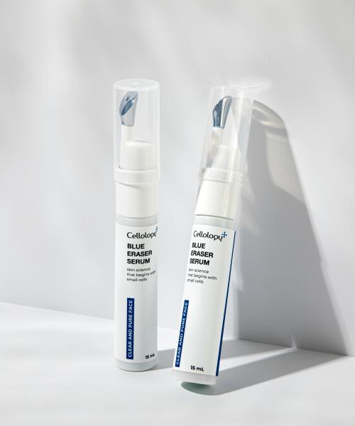 Cellology Blue Eraser Serum Refill 15ml / Instant Soothing for Acne-Prone Skin