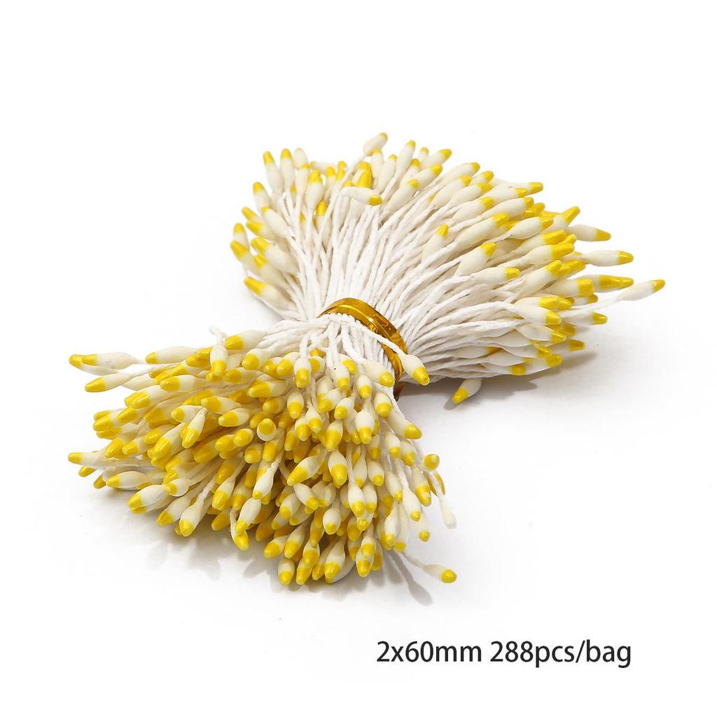 Chiffon Flower Stamens & Berry DIY Craft Accessories