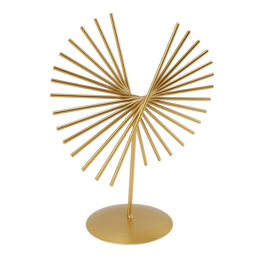 Distinct Surface Texture Handmade Abstract Metal Sculpture Office Desktop Ornament