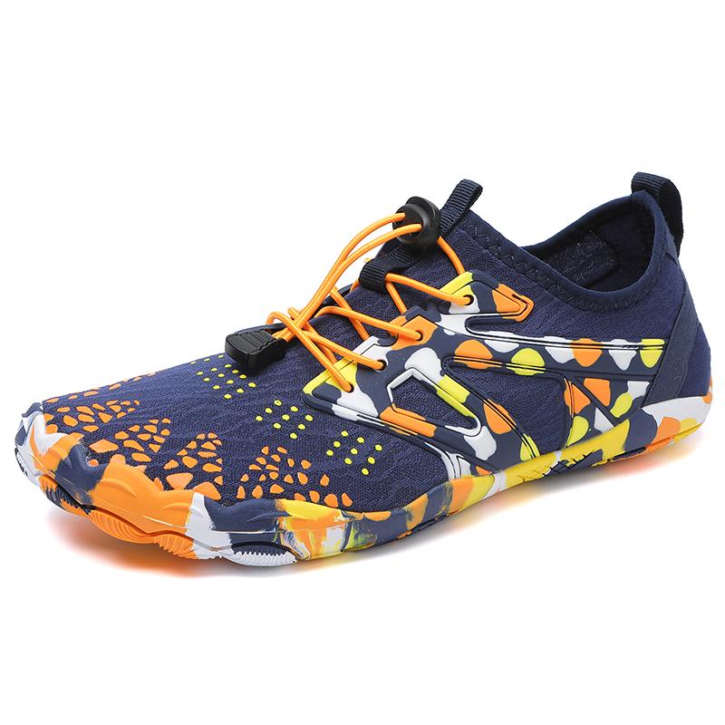 Quick Dry Beach Aqua Sneakers Men Women Breathable Lightweight Water Sports Shoes Non-slip for Outdoor Wading Surfing Diving