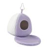 Bird Nest Cozy Easy Installation Comfortable Parrot Nest House Bird Bed with Mat for Conure Winter African Grey Budgerigar Macaw