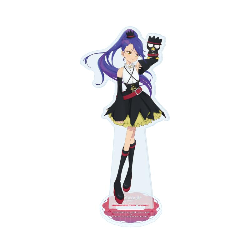 Aikatsu x Sanrio Characters 07 Tsubasa Kisaragi x Bad Illustration Acrylic Stand Stars! Badtz-Maru [Collaboration [Life-Size]]