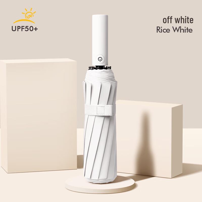 PALONY 12-Rib Windproof UV Protection Umbrella