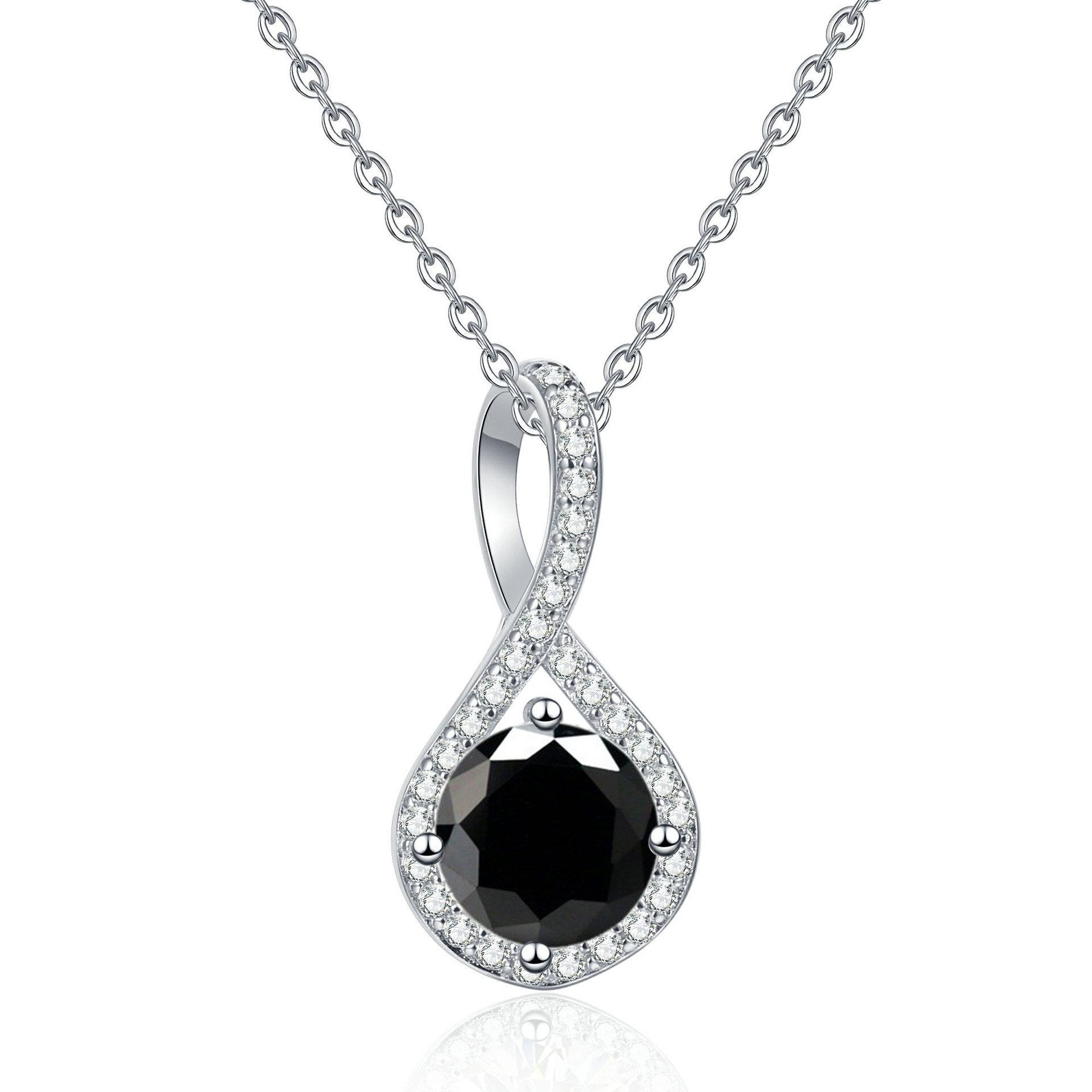 S925 Pure Silver Morganite Teardrop Necklace. the Fashionable and Highend Pendant Design Is Elegant and Fashionable. 925 silver
