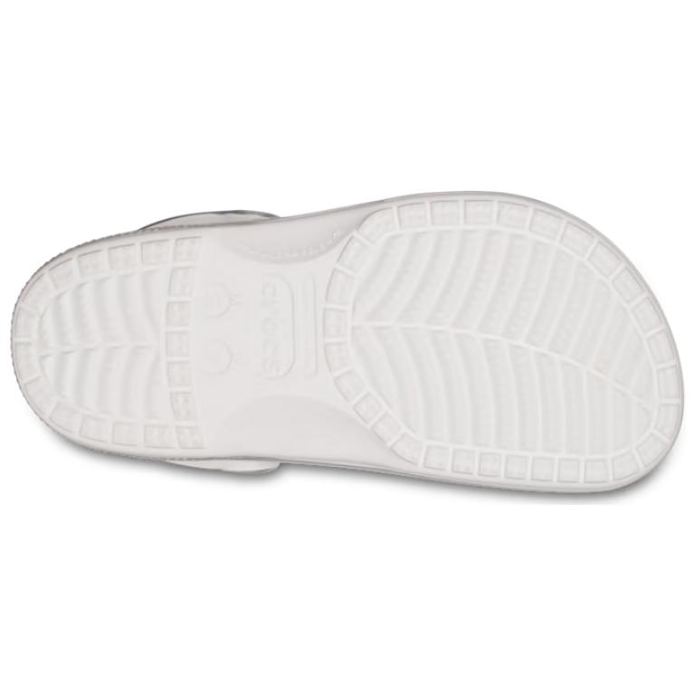 Crocs Baya Comfortable Versatile Commuting Clogs Men clogs Silver 205975-0P1